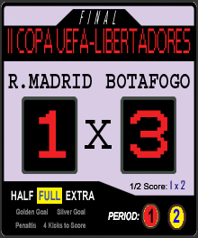 Real Madrid 1x3 Botafogo