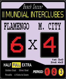 Flamengo 6x4 Manchester City