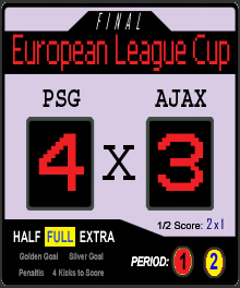 PSG 4x3 Ajax