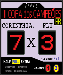 Corinthians 7x3 Fluminense